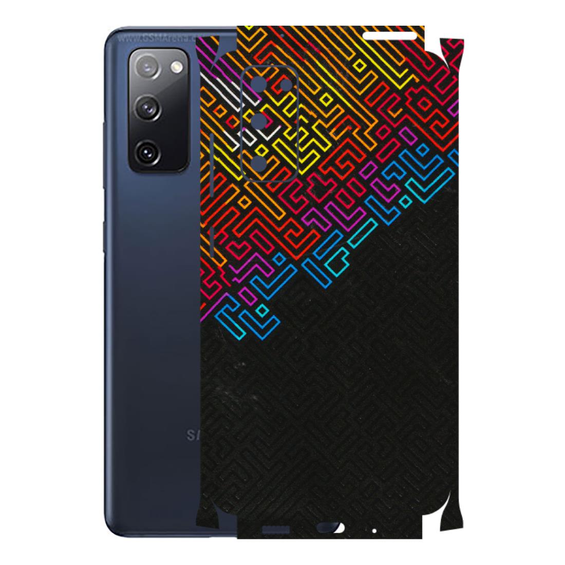 Samsung A/S Series Phone Skins (All Models) - Dotme Pattern Art - 3D Embossed Finish (L-121) Samsung Galaxy S20 FE