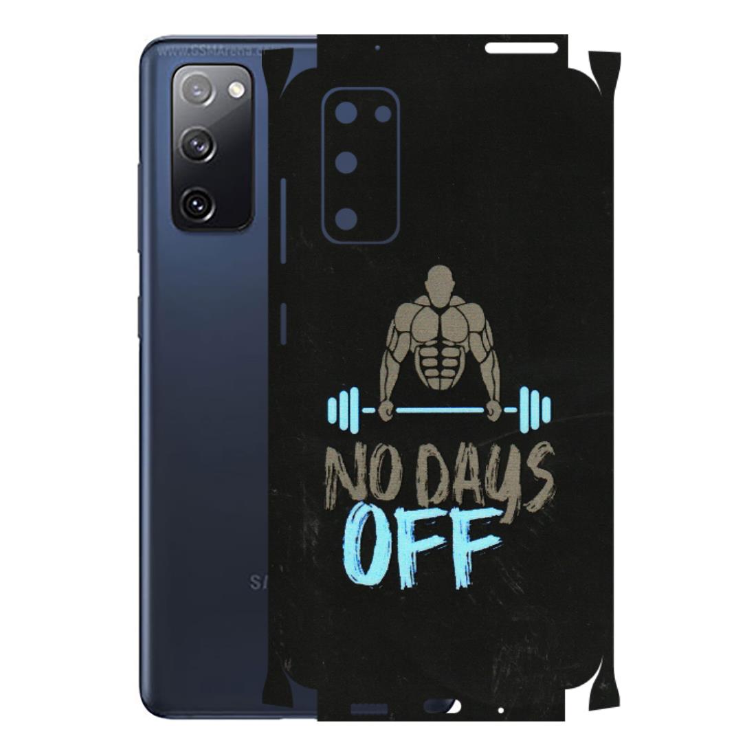 Samsung A/S Series Phone Skins (All Models) - Gym Lover - 3D Embossed Finish (L-127) Samsung Galaxy S20 FE