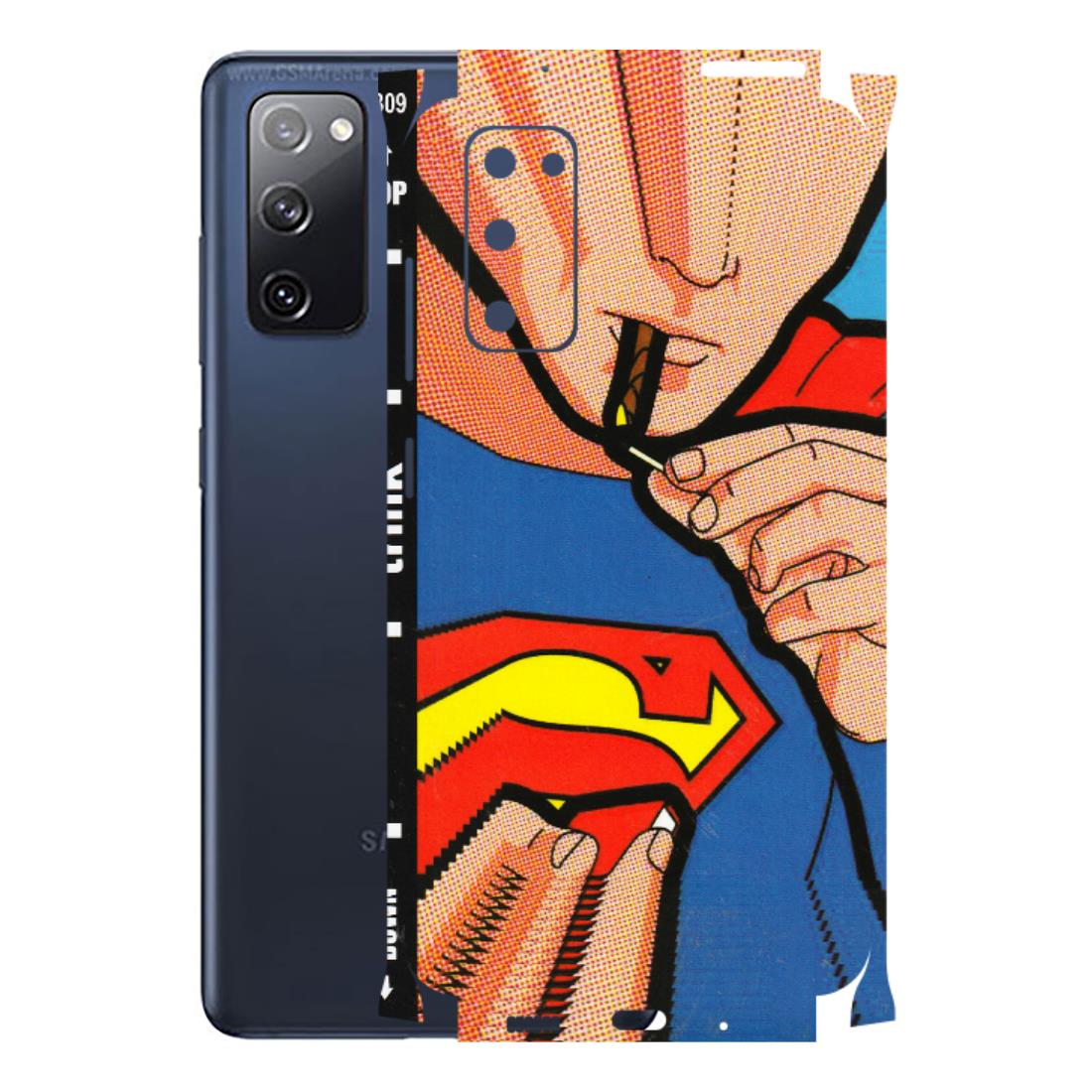Samsung A/S Series Phone Skins (All Models) - Superman Sutta - 3D Embossed Finish (L-130) Samsung Galaxy S20 FE