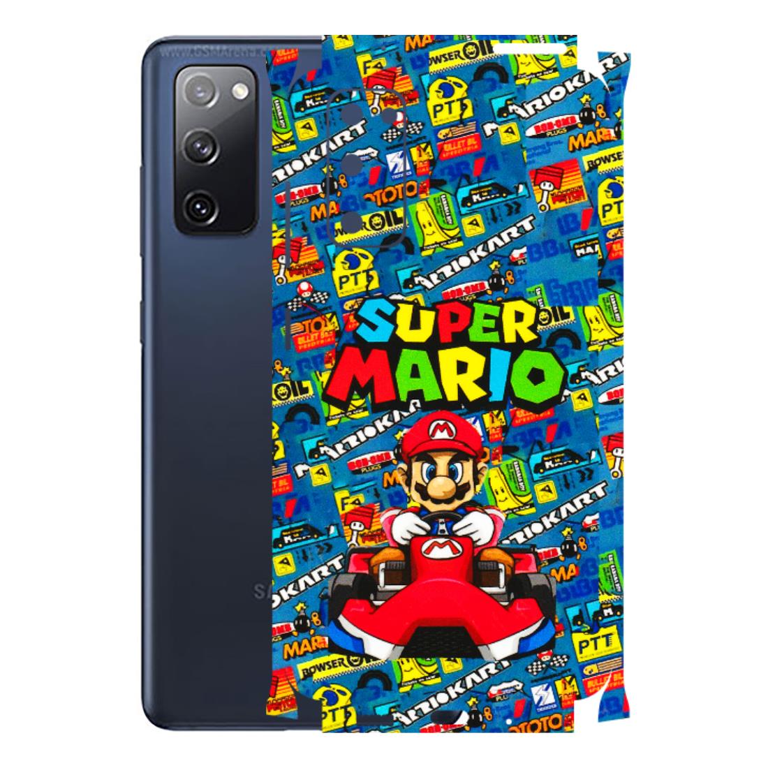 Samsung A/S Series Phone Skins (All Models) - Super Mario Kart - 3D Embossed Finish (L-140) Samsung Galaxy S20 FE