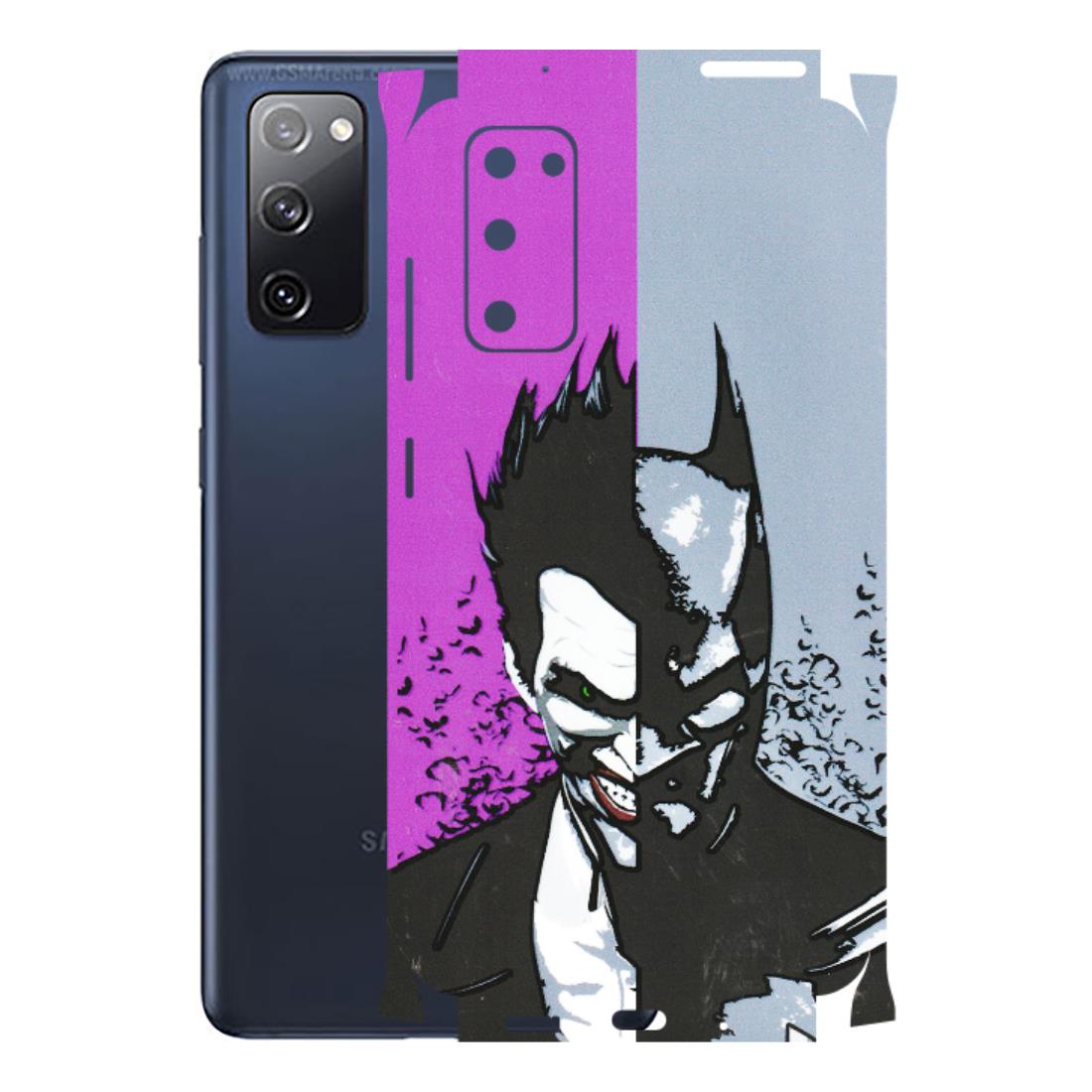 Samsung A/S Series Phone Skins (All Models) - Batman & Joker - 3D Embossed Finish (L-143) Samsung Galaxy S20 FE