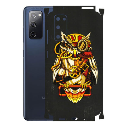 Samsung A/S Series Phone Skins (All Models) - Classy Smart Owl - 3D Embossed Finish (L-144) Samsung Galaxy S20 FE