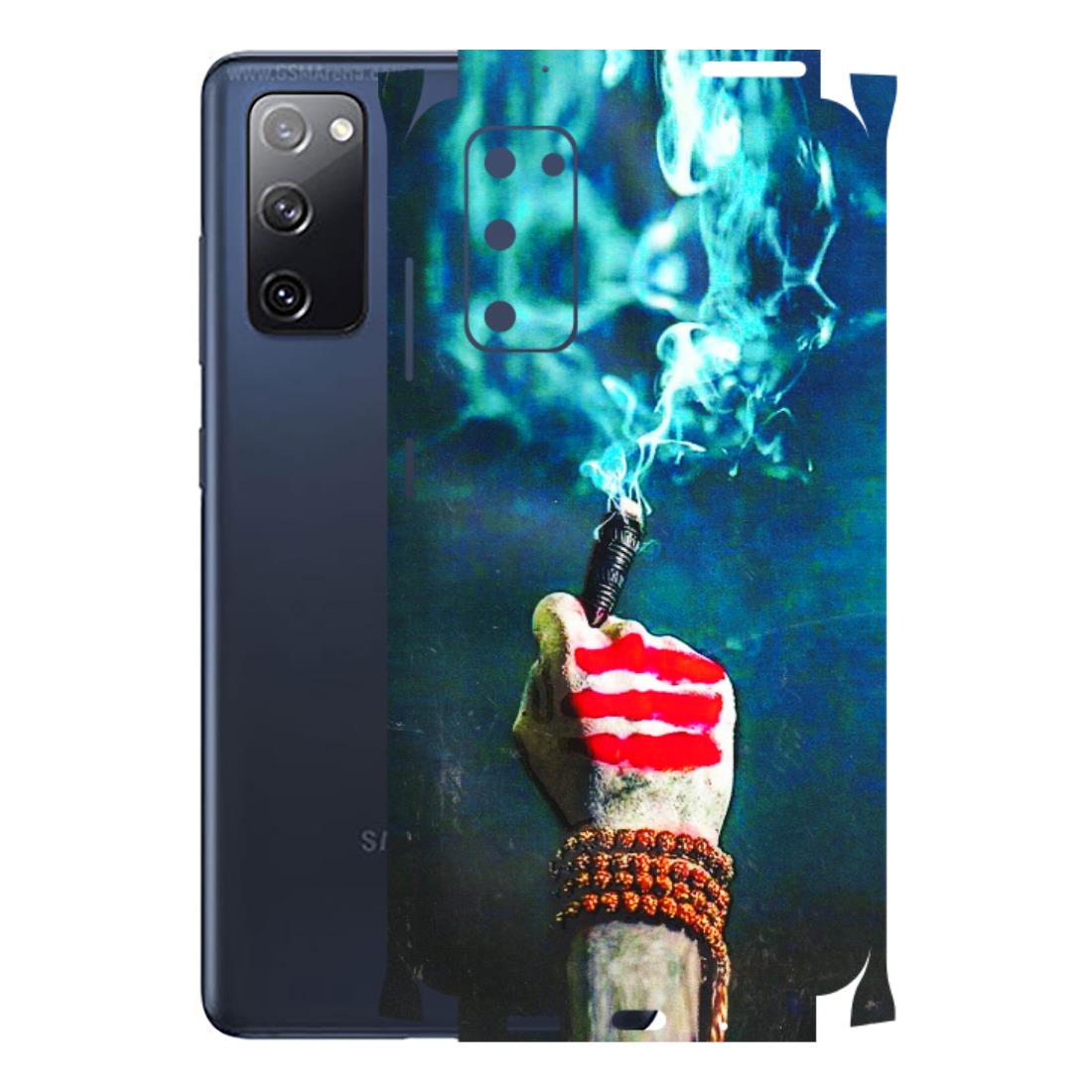 Samsung A/S Series Phone Skins (All Models) - Mahadev Bhakt - 3D Embossed Finish (L-146) Samsung Galaxy S20 FE