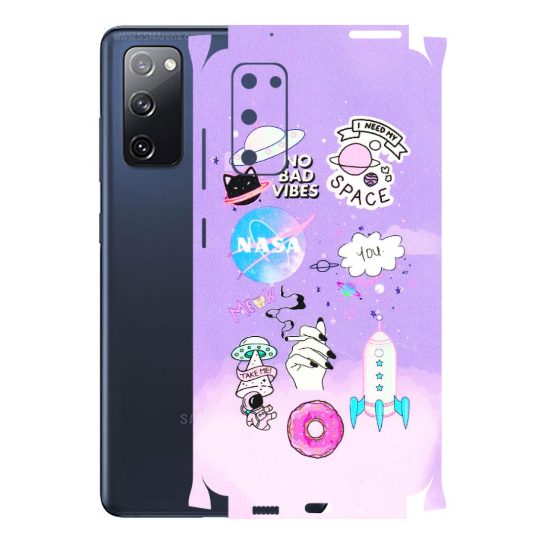 Samsung A/S Series Phone Skins (All Models) - I Need My Nasa Skin - 3D Embossed Finish (L-149) Samsung Galaxy S20 FE