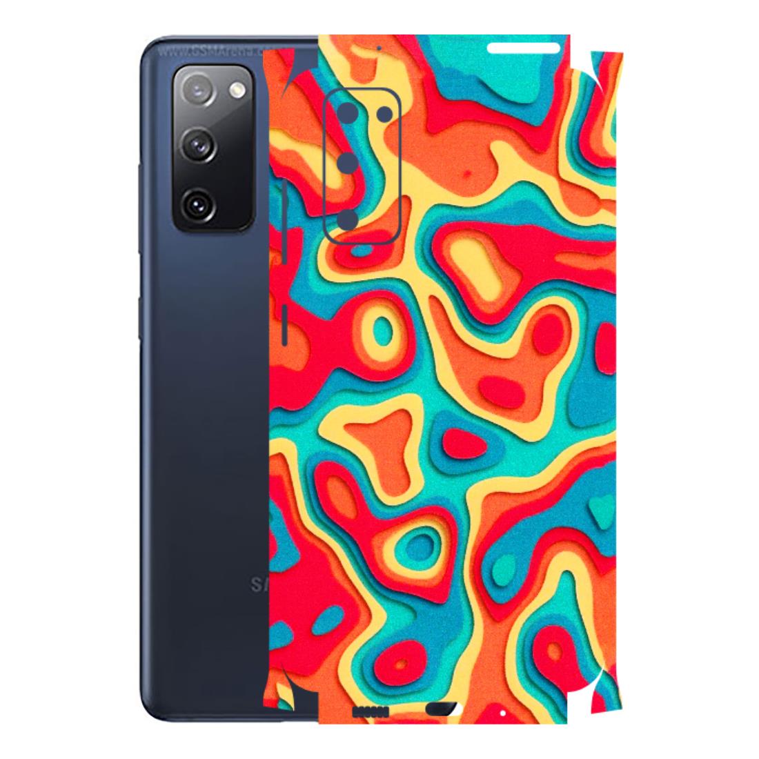 Samsung A/S Series Phone Skins (All Models) - Abstract Swirl - 3D Embossed Finish (L-150) Samsung Galaxy S20 FE