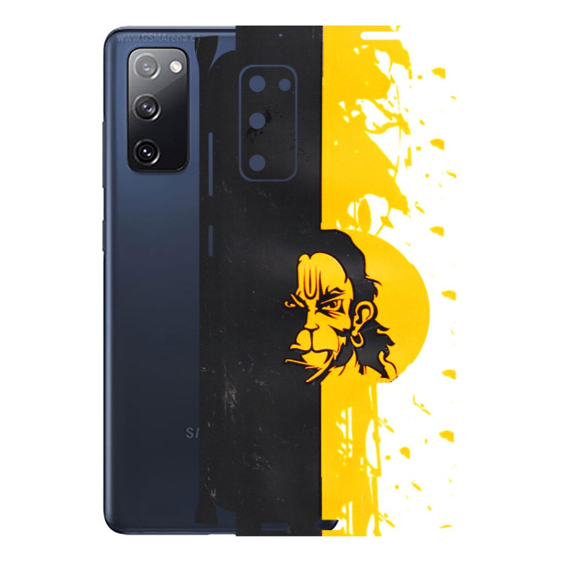 Samsung A/S Series Phone Skins (All Models) - Bajrangbali - 3D Embossed Finish (L-151) Samsung Galaxy S20 FE