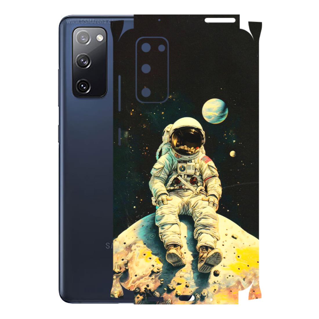 Samsung A/S Series Phone Skins (All Models) - Astronaut in Space - 3D Embossed Finish (L-16) Samsung Galaxy S20 FE