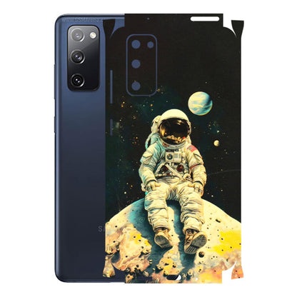Samsung A/S Series Phone Skins (All Models) - Astronaut in Space - 3D Embossed Finish (L-16) Samsung Galaxy S20 FE