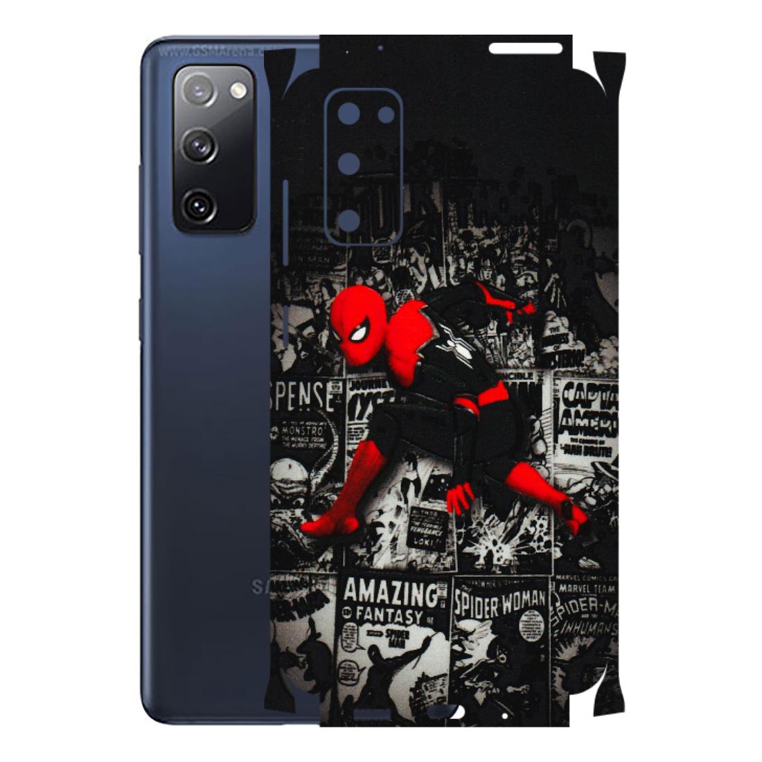 Samsung A/S Series Phone Skins (All Models) - SpiderMan New - 3D Embossed Finish (L-162) Samsung Galaxy S20 FE