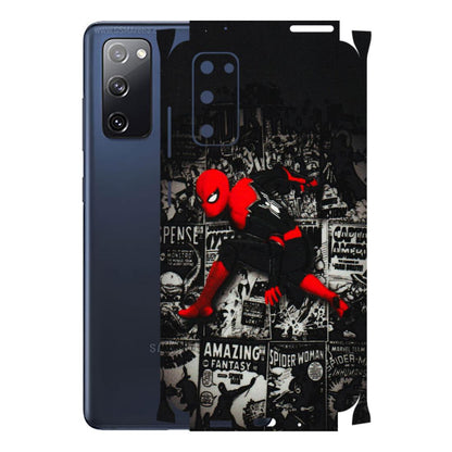 Samsung A/S Series Phone Skins (All Models) - SpiderMan New - 3D Embossed Finish (L-162) Samsung Galaxy S20 FE