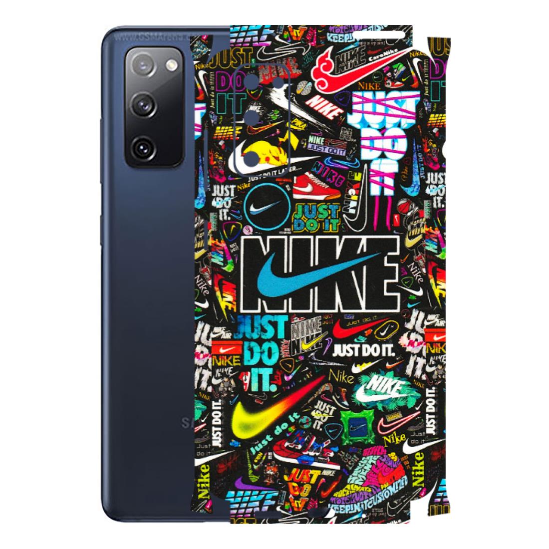 Samsung A/S Series Phone Skins (All Models) - Just Do It Doodles - 3D Embossed Finish (L-166) Samsung Galaxy S20 FE