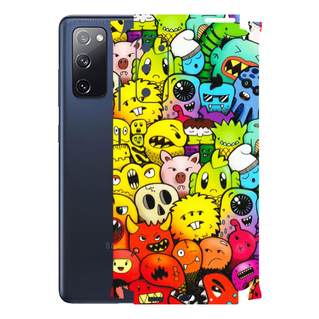 Samsung A/S Series Phone Skins (All Models) - Angry Funkies - 3D Embossed Finish (L-169) Samsung Galaxy S20 FE