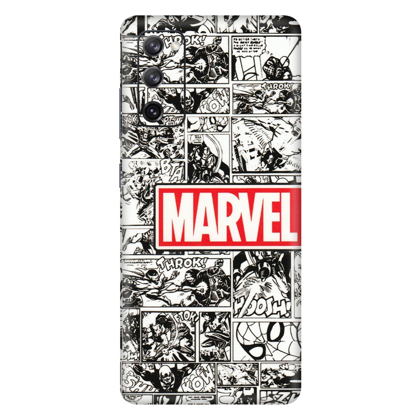Samsung A/S Series Phone Skins (All Models) - Marvel Comic - 3D Embossed Finish (L-171) Samsung Galaxy S20 FE