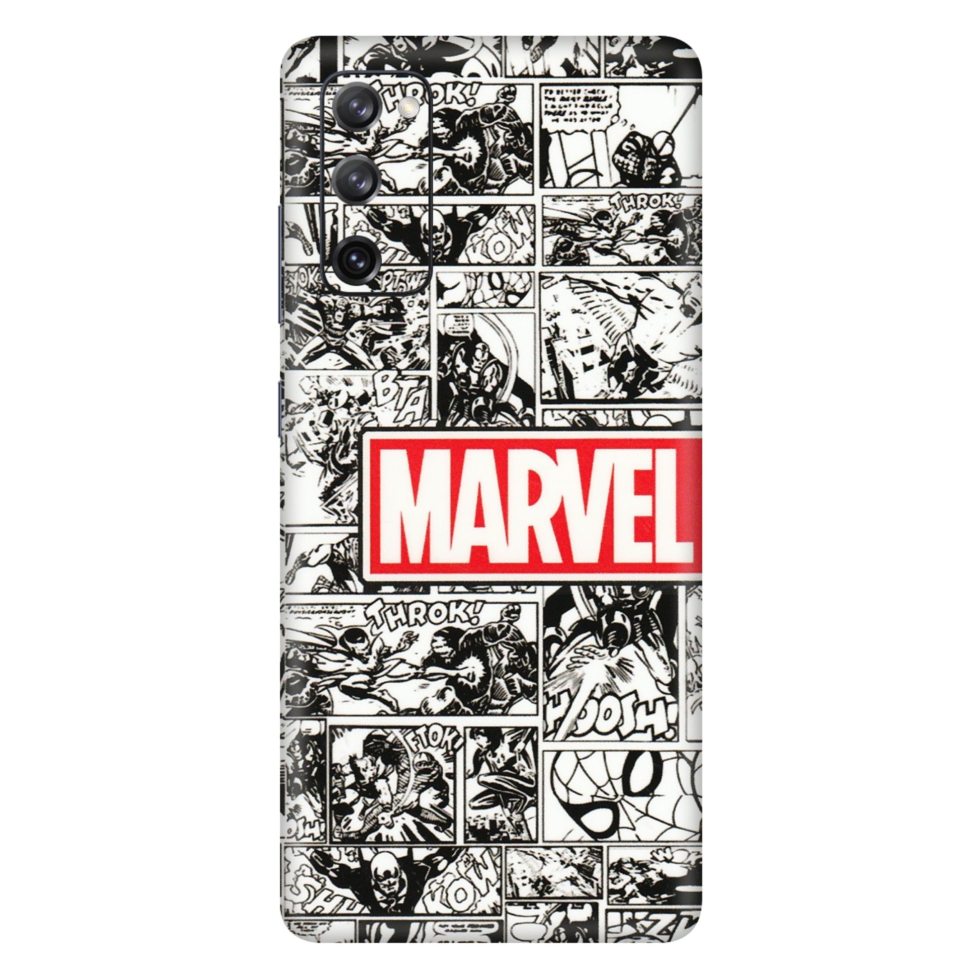 Samsung A/S Series Phone Skins (All Models) - Marvel Comic - 3D Embossed Finish (L-171) Samsung Galaxy S20 FE