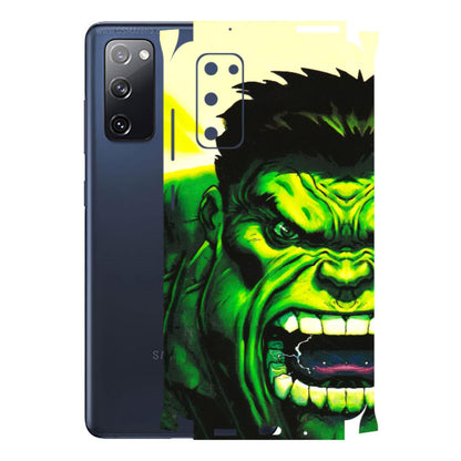 Samsung A/S Series Phone Skins (All Models) - Hulk - 3D Embossed Finish (L-180) Samsung Galaxy S20 FE