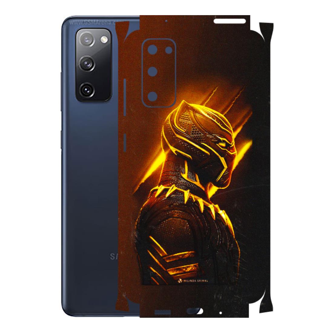 Samsung A/S Series Phone Skins (All Models) - Gold Black Panther - 3D Embossed Finish (L-181) Samsung Galaxy S20 FE