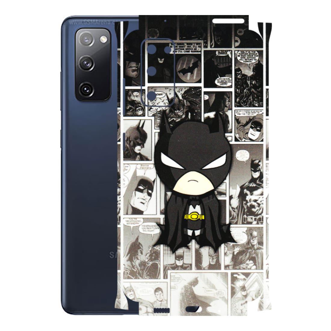 Samsung A/S Series Phone Skins (All Models) - Toon Batman - 3D Embossed Finish (L-182) Samsung Galaxy S20 FE