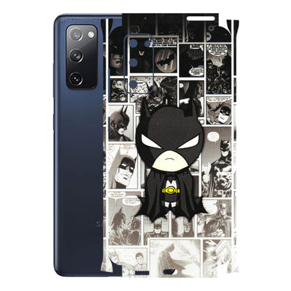 Samsung A/S Series Phone Skins (All Models) - Toon Batman - 3D Embossed Finish (L-182) Samsung Galaxy S20 FE