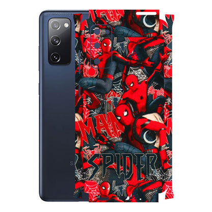 Samsung A/S Series Phone Skins (All Models) - SpiderMan Cool - 3D Embossed Finish (L-188) Samsung Galaxy S20 FE