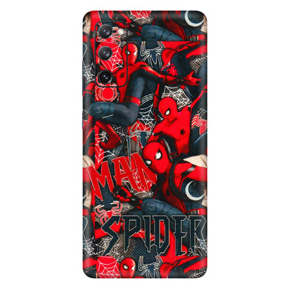 Samsung A/S Series Phone Skins (All Models) - SpiderMan Cool - 3D Embossed Finish (L-188) Samsung Galaxy S20 FE
