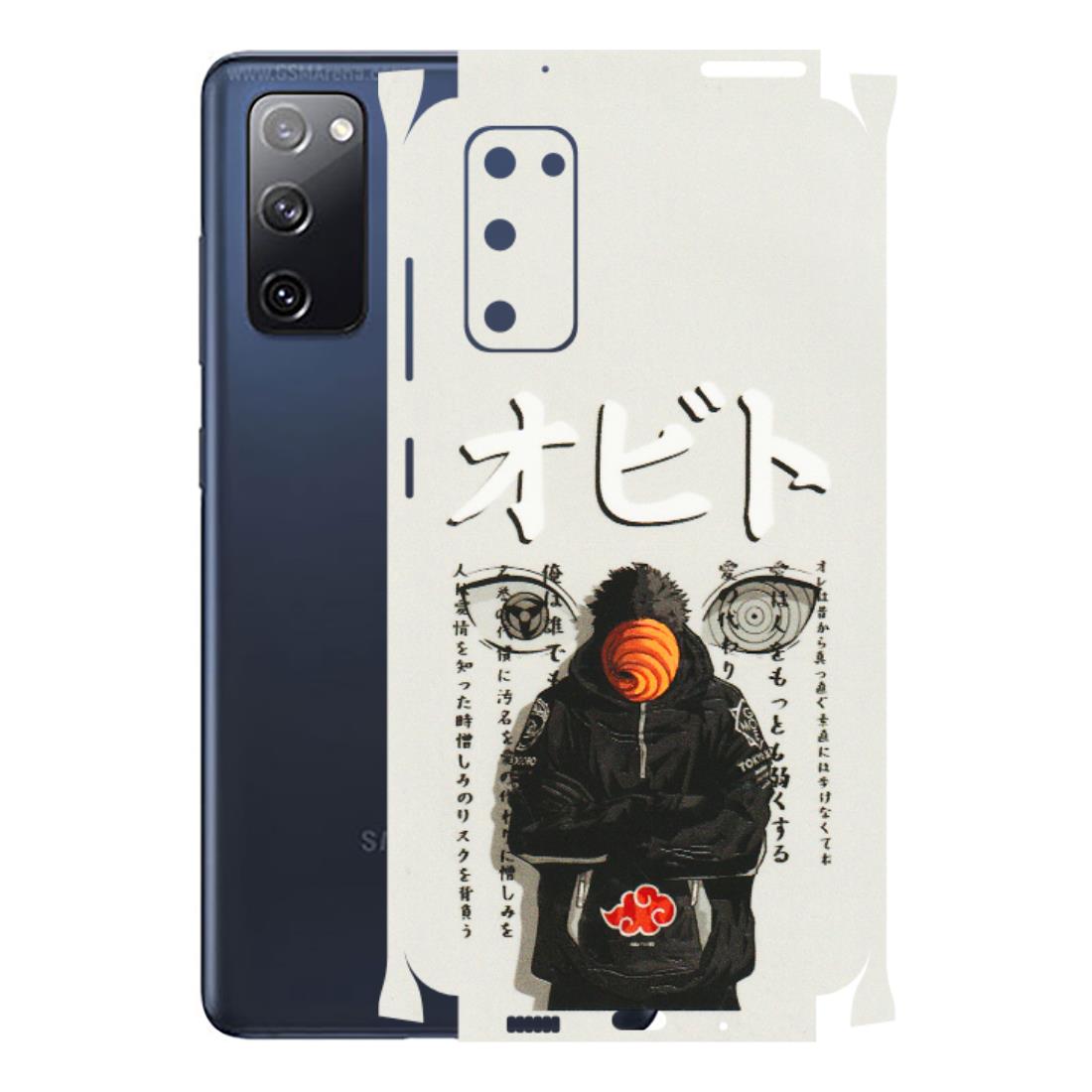 Samsung A/S Series Phone Skins (All Models) - Obito Anime Eye - 3D Embossed Finish (L-19) Samsung Galaxy S20 FE