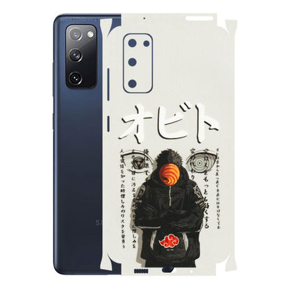 Samsung A/S Series Phone Skins (All Models) - Obito Anime Eye - 3D Embossed Finish (L-19) Samsung Galaxy S20 FE