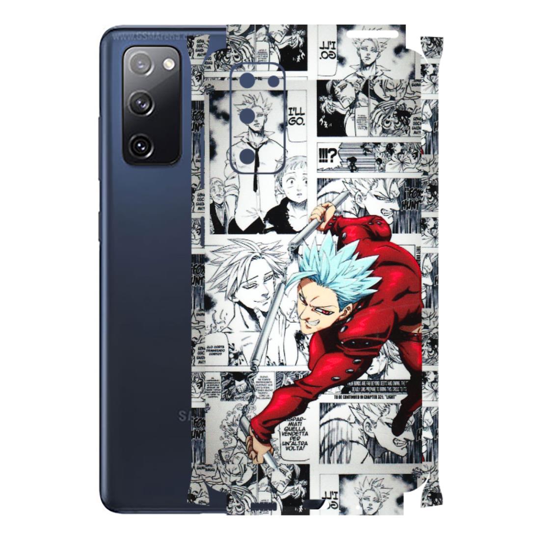 Samsung A/S Series Phone Skins (All Models) - Anime Comic - 3D Embossed Finish (L-192) Samsung Galaxy S20 FE