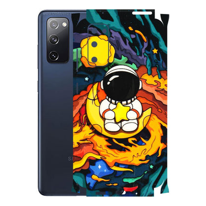 Samsung A/S Series Phone Skins (All Models) - Baby Astronaut - 3D Embossed Finish (L-197) Samsung Galaxy S20 FE