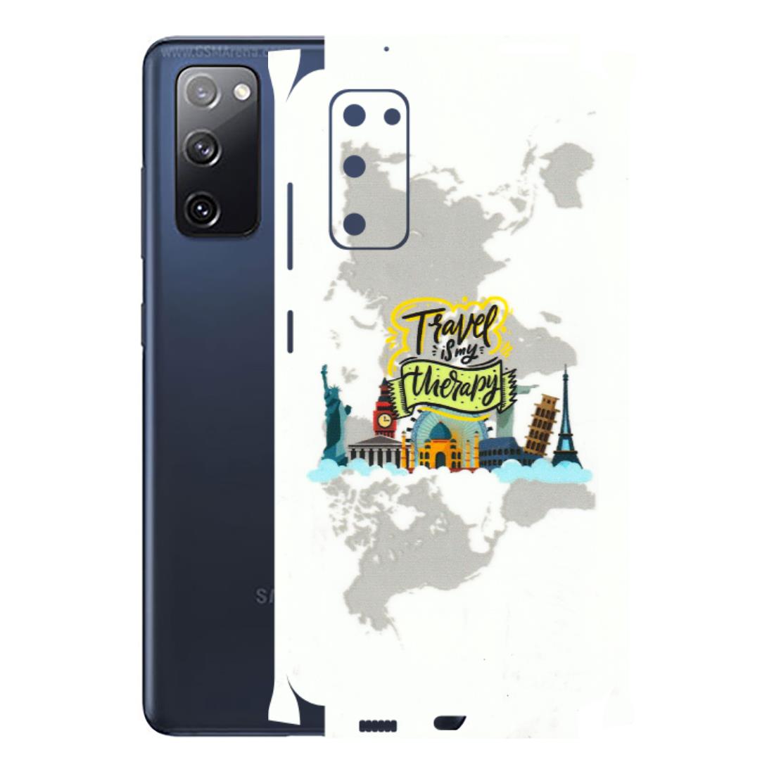 Samsung A/S Series Phone Skins (All Models) - Travel Therapy - 3D Embossed Finish (L-199) Samsung Galaxy S20 FE