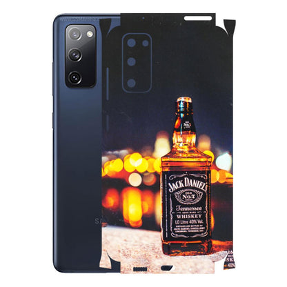 Samsung A/S Series Phone Skins (All Models) - JD Whiskey Bottle - 3D Embossed Finish (L-20) Samsung Galaxy S20 FE