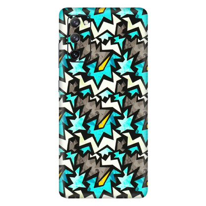 Samsung A/S Series Phone Skins (All Models) - Funky Zig Zag - 3D Embossed Finish (L-223) Samsung Galaxy S20 FE