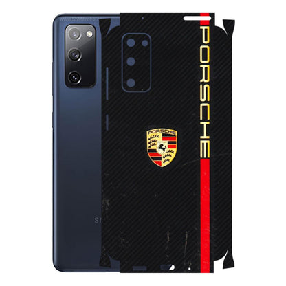 Samsung A/S Series Phone Skins (All Models) - Premium Porsche - 3D Embossed Finish (L-225) Samsung Galaxy S20 FE