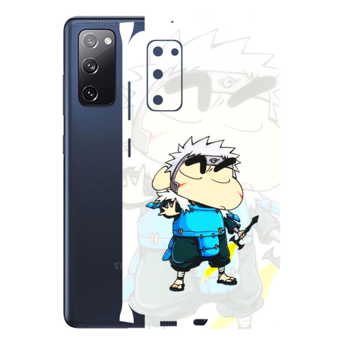 Samsung A/S Series Phone Skins (All Models) - Angry Young Shinchan - 3D Embossed Finish (L-226) Samsung Galaxy S20 FE