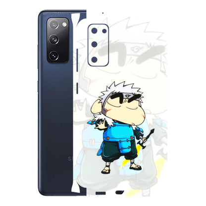 Samsung A/S Series Phone Skins (All Models) - Angry Young Shinchan - 3D Embossed Finish (L-226) Samsung Galaxy S20 FE