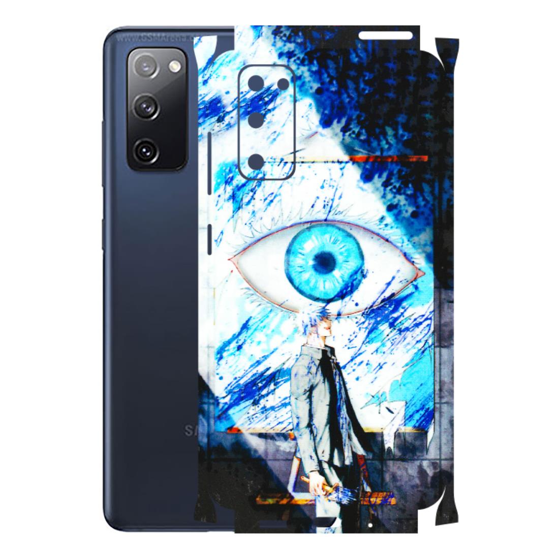 Samsung A/S Series Phone Skins (All Models) - Gojo Satoru evil eye - 3D Embossed Finish (L-239) Samsung Galaxy S20 FE