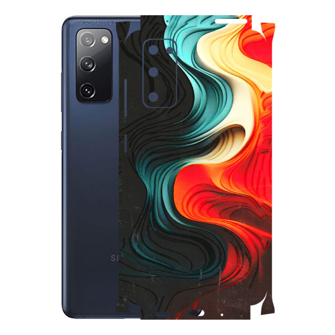 Samsung A/S Series Phone Skins (All Models) - The Silky Swirl - 3D Embossed Finish (L-240) Samsung Galaxy S20 FE