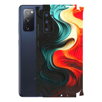 Samsung A/S Series Phone Skins (All Models) - The Silky Swirl - 3D Embossed Finish (L-240) Samsung Galaxy S20 FE
