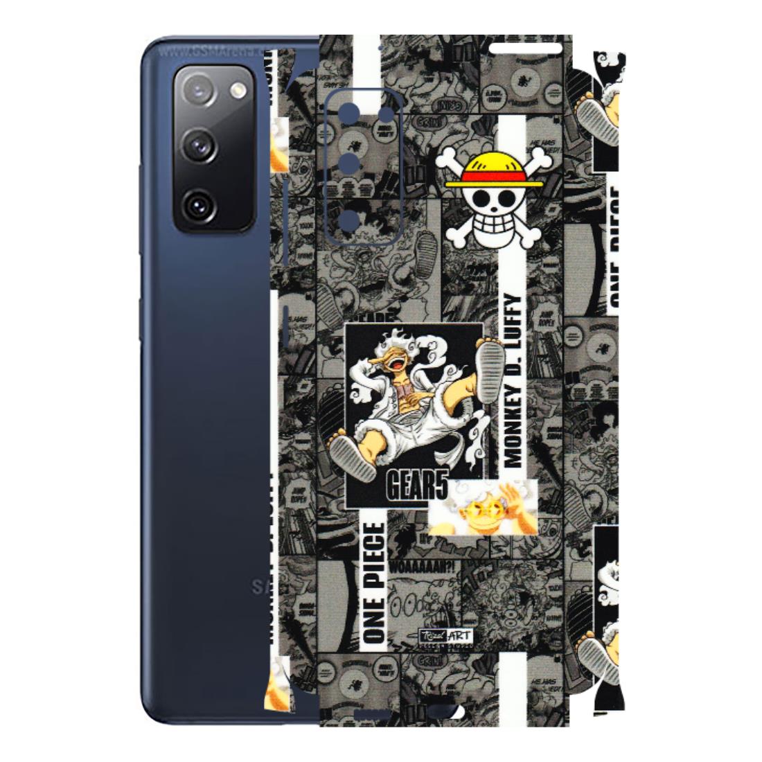 Samsung A/S Series Phone Skins (All Models) - Cuffy Anime MonkeyCamic - 3D Embossed Finish (L-242) Samsung Galaxy S20 FE