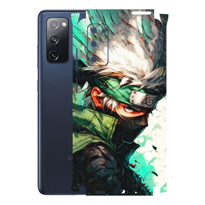 Samsung A/S Series Phone Skins (All Models) - Kakashi Side Profile - 3D Embossed Finish (L-249) Samsung Galaxy S20 FE
