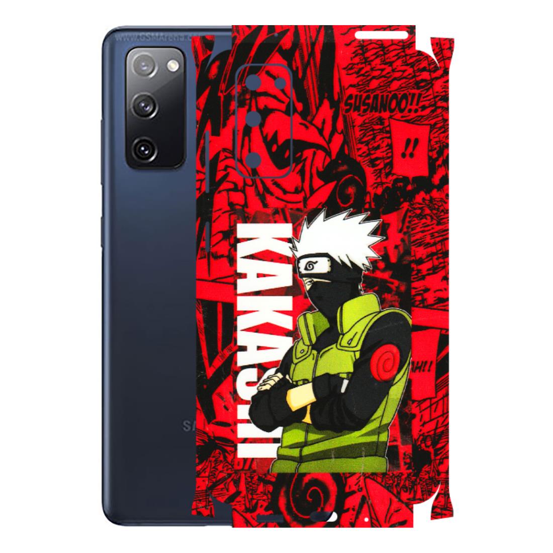 Samsung A/S Series Phone Skins (All Models) - Kakashi Red Anime - 3D Embossed Finish (L-251) Samsung Galaxy S20 FE