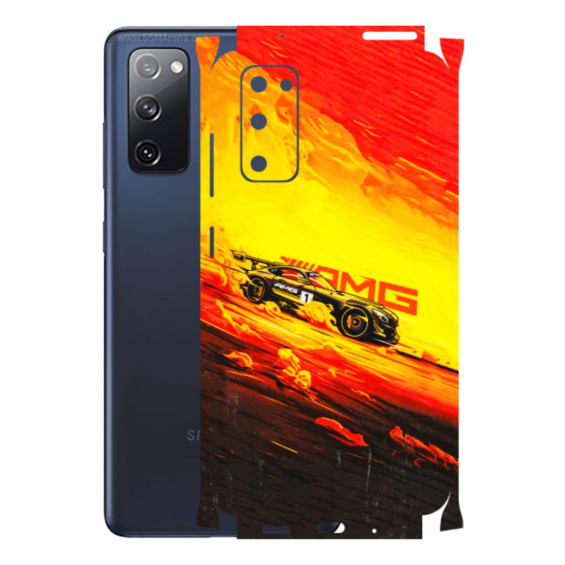 Samsung A/S Series Phone Skins (All Models) - AMG Car Speed Cover - 3D Embossed Finish (L-256) Samsung Galaxy S20 FE