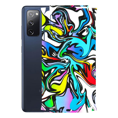 Samsung A/S Series Phone Skins (All Models) - Abstract Colour Paints - 3D Embossed Finish (L-271) Samsung Galaxy S20 FE