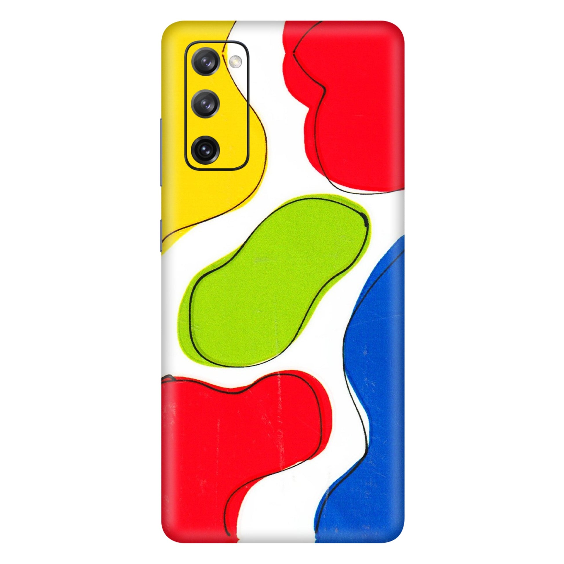 Samsung A/S Series Phone Skins (All Models) - RGB Colour Paint - 3D Embossed Finish (L-284) Samsung Galaxy S20 FE
