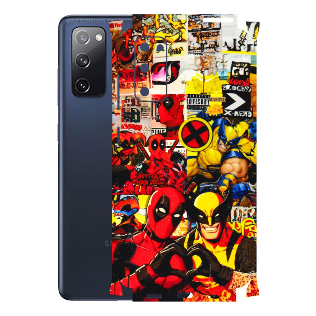 Samsung A/S Series Phone Skins (All Models) - Spidy Wolverine - 3D Embossed Finish (L-310) Samsung Galaxy S20 FE