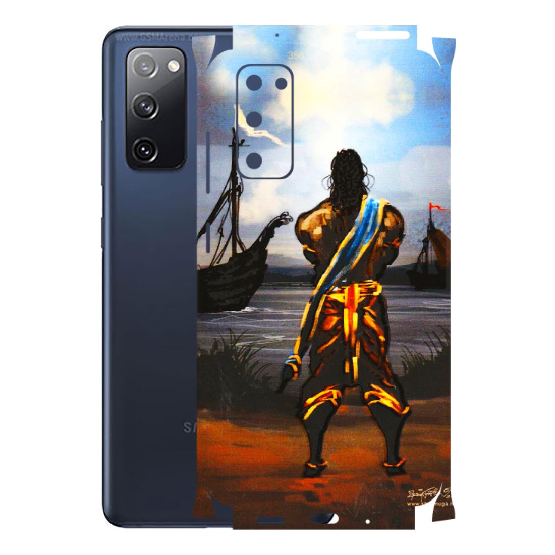 Samsung A/S Series Phone Skins (All Models) - Heavenly God Figure - 3D Embossed Finish (L-34) Samsung Galaxy S20 FE