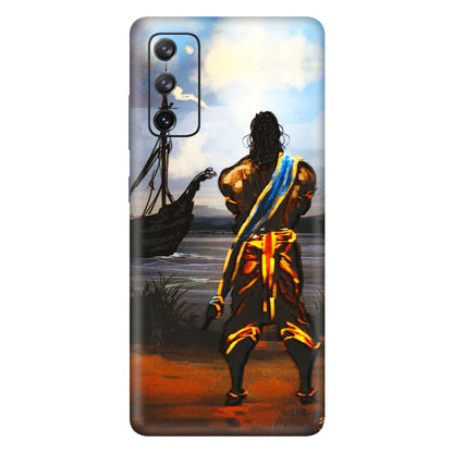 Samsung A/S Series Phone Skins (All Models) - Heavenly God Figure - 3D Embossed Finish (L-34) Samsung Galaxy S20 FE