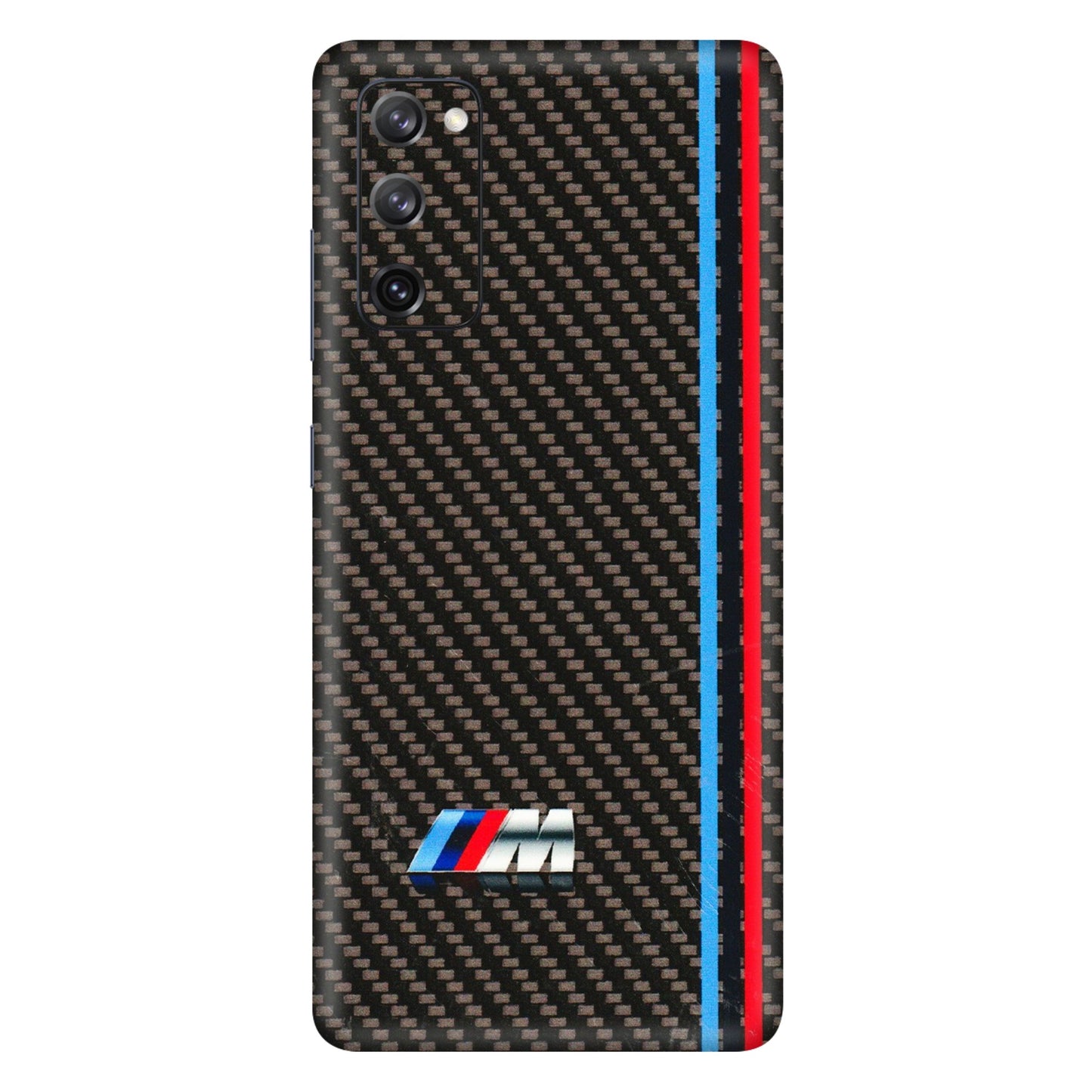 Samsung A/S Series Phone Skins (All Models) - BM Carbon Fiber Feels - 3D Embossed Finish (L-38) Samsung Galaxy S20 FE