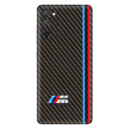 Samsung A/S Series Phone Skins (All Models) - BM Carbon Fiber Feels - 3D Embossed Finish (L-38) Samsung Galaxy S20 FE