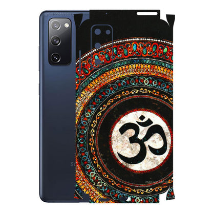 Samsung A/S Series Phone Skins (All Models) - Aum Chant Abstract - 3D Embossed Finish (L-42) Samsung Galaxy S20 FE