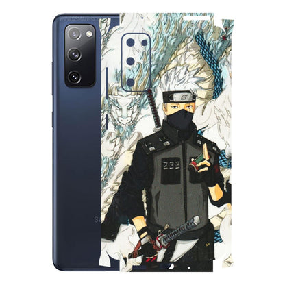 Samsung A/S Series Phone Skins (All Models) - Kakashi Hatake Naruto Anime - 3D Embossed Finish (L-46) Samsung Galaxy S20 FE